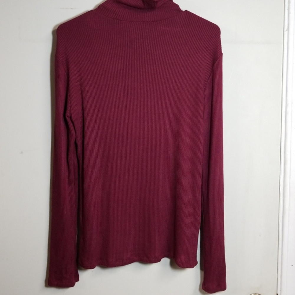 Anthropologie (Dolan) Raspberry Red Top - Picture 3 of 7